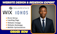 design and redesign wix website wix landing page wix online store wix seo wix