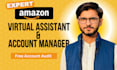 be your expert amazon virtual assistant, account manager, fba, private label,