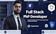 build a modern PHP mysql website with secure admin dashboard