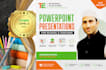 create or improve powerpoint high quality presentation or redo powerpoint