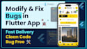 modify and fix bugs in flutter app