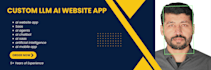 build ai agent, ai chatbot, custom llm, ai website and ai app
