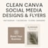 design simple social media post and flyers