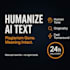 fix ai text, humanize it, and make it plagiarism free
