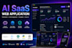 build full stack ai saas web app with ai integration
