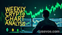 provide weekly crypto chart analysis using smart money, fvg