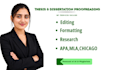 manually edit,proofread,format your thesis and dissertation