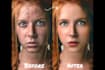 do professional portrait retouching enhance skin and reshape