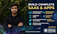 build a react saas website or flutter android app