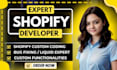 do shopify custom coding, bug fixing, liquid coder, shopify developer