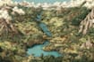 create a vintage map illustration