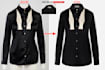do invisible ghost mannequin symmetrical neck joint wrinkle remove service