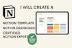 be your notion virtual assistant, notion consultant, notion expert, notion setup