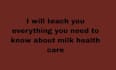teach you how to stay healthy living with milk growth