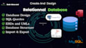design, create, and optimize sql database and sql queries