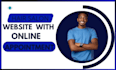 create a hair salon website with online appointment