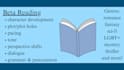 beta read your manuscript and give detailed feedback