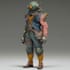 drawing a sci fi character illustration or sci fi character