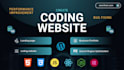 build custom website as full stack website developer