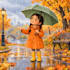 watercolor children book illustration
