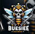 make custom esport skull bee logo