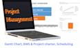 create project charter, gantt chart, schedule activities,  and wbs on ms project