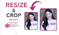 resize image, logo, change dimension, increase resolution 300 dpi