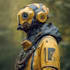create children illustration, fantasy sci fi character