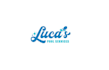 design simple pool cleaning services logo