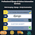 do customized python scripts for your needs