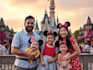 design a professional disney family portrait