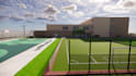 design and 3d render outdoor sport facilities and playground