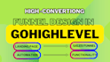 build high converting funnels and automations in gohighlevel
