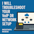 troubleshoot your voip or network setup