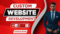 create a clean and responsive website with free hosting