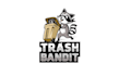 design unique trash bandit logo