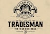 design excellent handyman, tradesman logo design