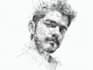 make scribble art sketch your face to be interesting