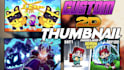 draw custom 2d animated thumbnails