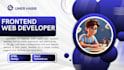 create your frontend website using react nodejs html and css