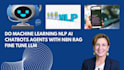 do machine learning nlp ai chatbots agents with n8n rag fine tune llm langgraph