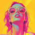 do vector pop art illustration