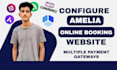 configure amelia booking plugin and create appointment booking website