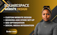 do squarespace website design or redesign responsive squarespace website design