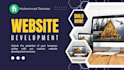 do custom website development as full stack developer