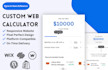 create any web calculator for wordpress or any website