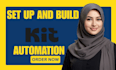setup convertkit newsletter kit landing page convertkit email sequence expert