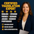 provide certified translation english,spanish,french,german,arabic,uscis ready
