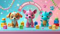 design custom 3d printable animal toys for pet brands and pet influencers