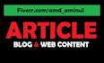 write SEO article blogpost and web content
